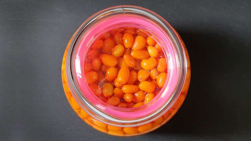 Honungsblandad havtornsmacerat, foto 10