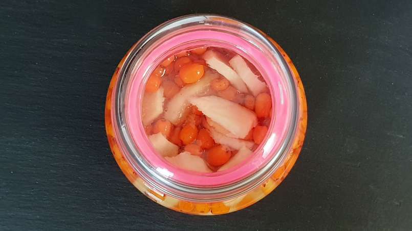 Havtornsmakarat med ingefära och honung, foto 1