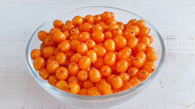 Havtornssmoothie med äpple, ingefära, pollen och honung, foto 3