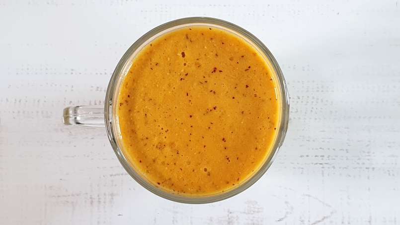 Havtornssmoothie med äpple, ingefära, pollen och honung, foto 4