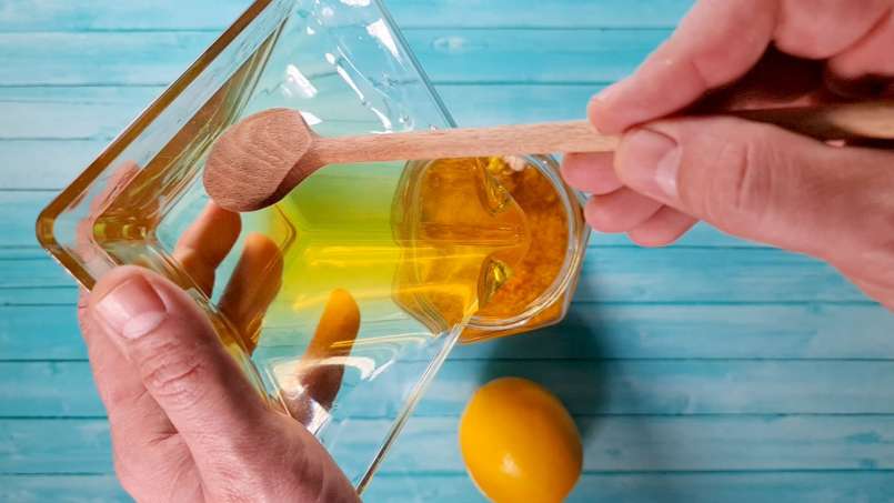 Honung med valnöt, citron och propolis för immunförsvaret, foto 7