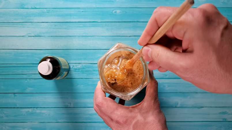 Honung med valnöt, citron och propolis för immunförsvaret, foto 11