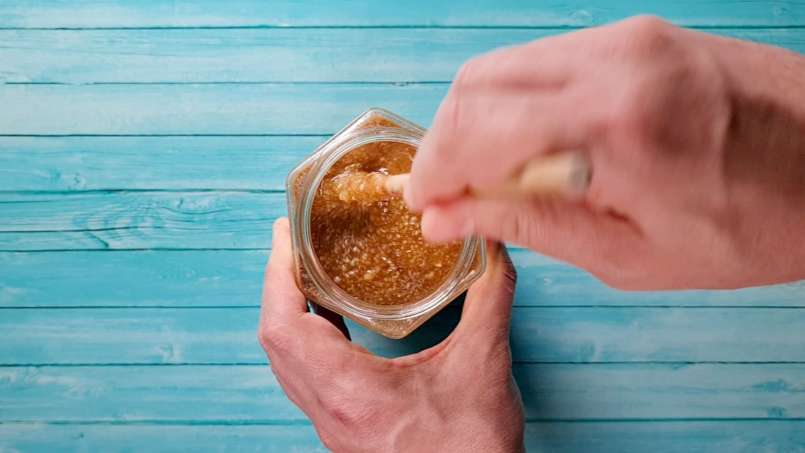 Honung med valnöt, citron och propolis för immunförsvaret, foto 12