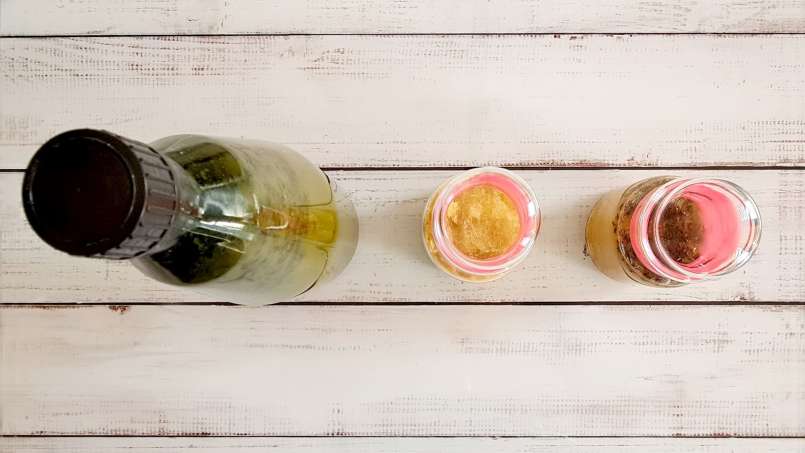 Ingefärajuice med honung, citron, grönt te, gurkmeja, kanel och mynta, foto 2