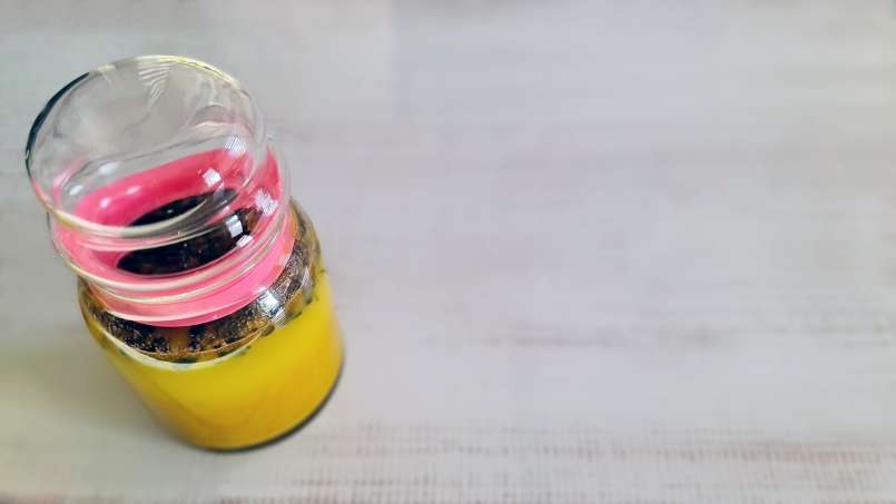 Ingefärajuice med honung, citron, grönt te, gurkmeja, kanel och mynta, foto 5