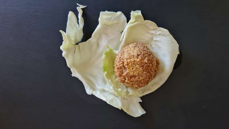 Grötomslag med loys och kålblad, foto 5